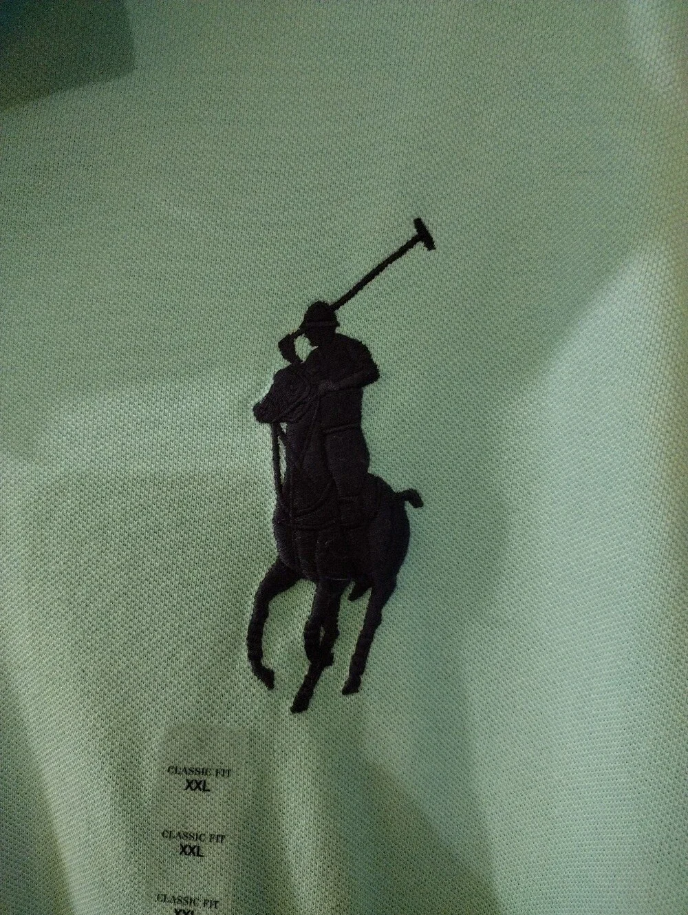 Ralph Lauren Polo Shirt in Light Blue with Navy Logo